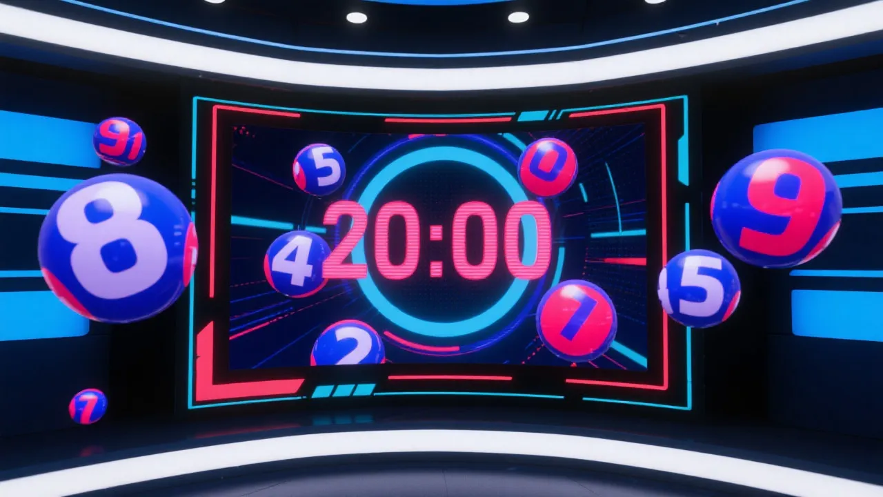 开奖直播画面示意