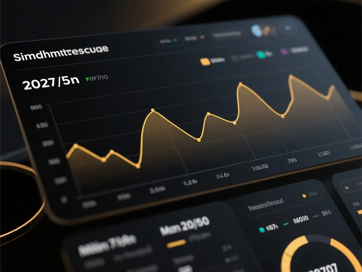 走势图与数据面板示意图